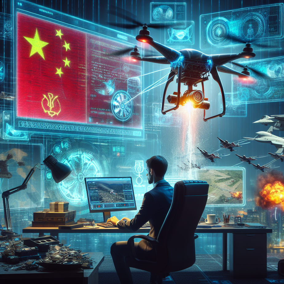 Intriguing Discovery: Chinese Footage Unwittingly Exposed in Russian Drone Decoy